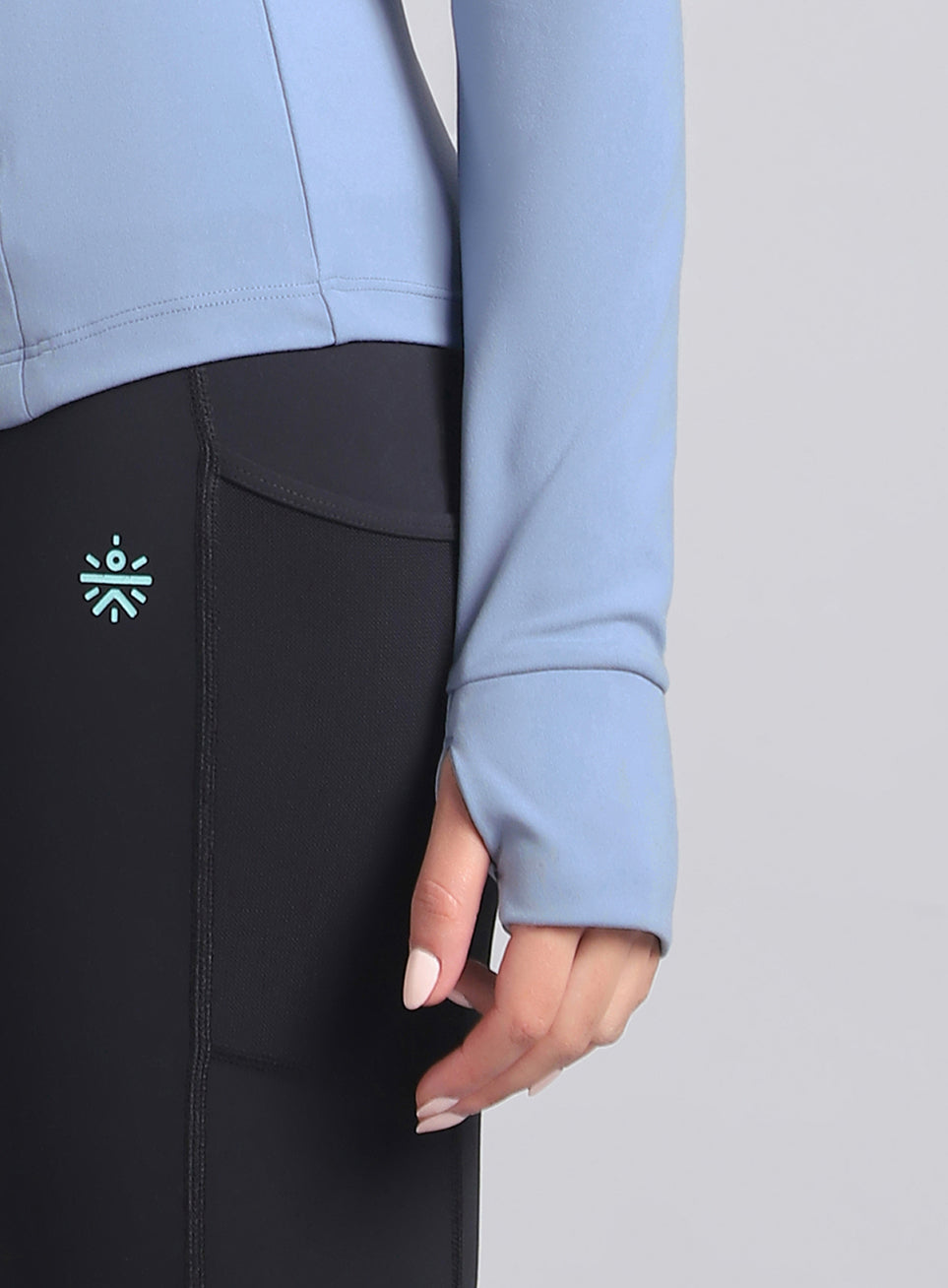 Women's Blue Performance Training Essential COMFlex Jacket