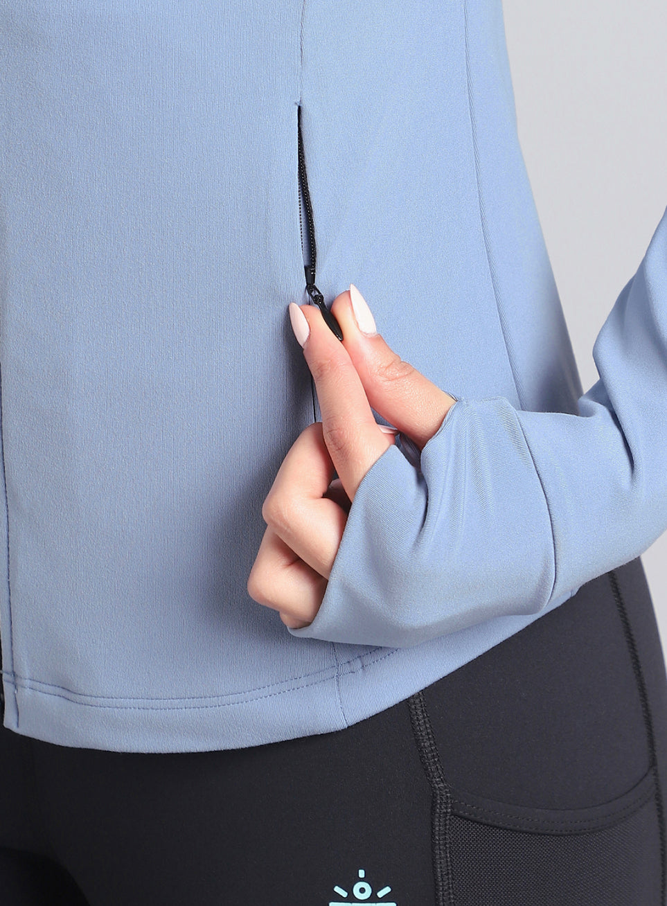 Women's Blue Performance Training Essential COMFlex Jacket