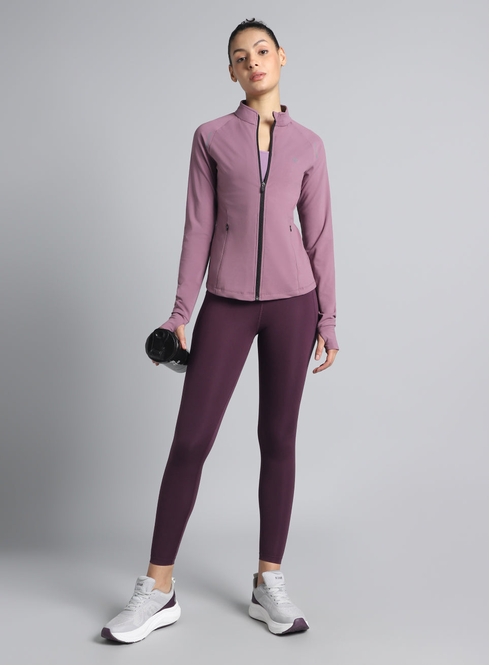 Women's Purple Performance Training Essential COMFlex Jacket