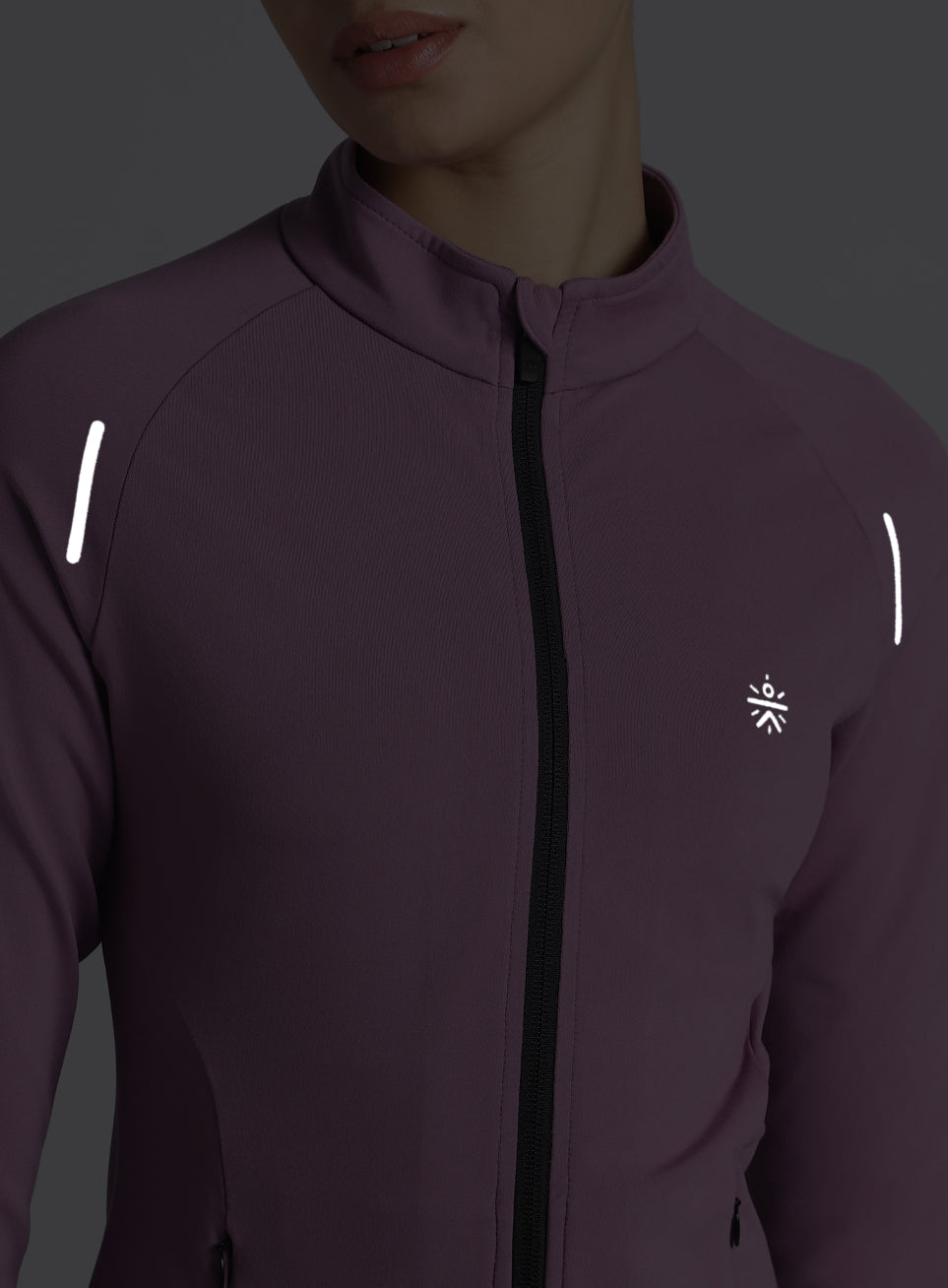 Women's Purple Performance Training Essential COMFlex Jacket