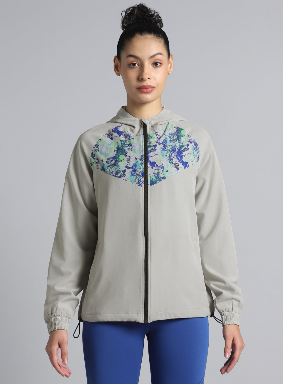 Women's Lt. Grey Train All Day Training Jacket