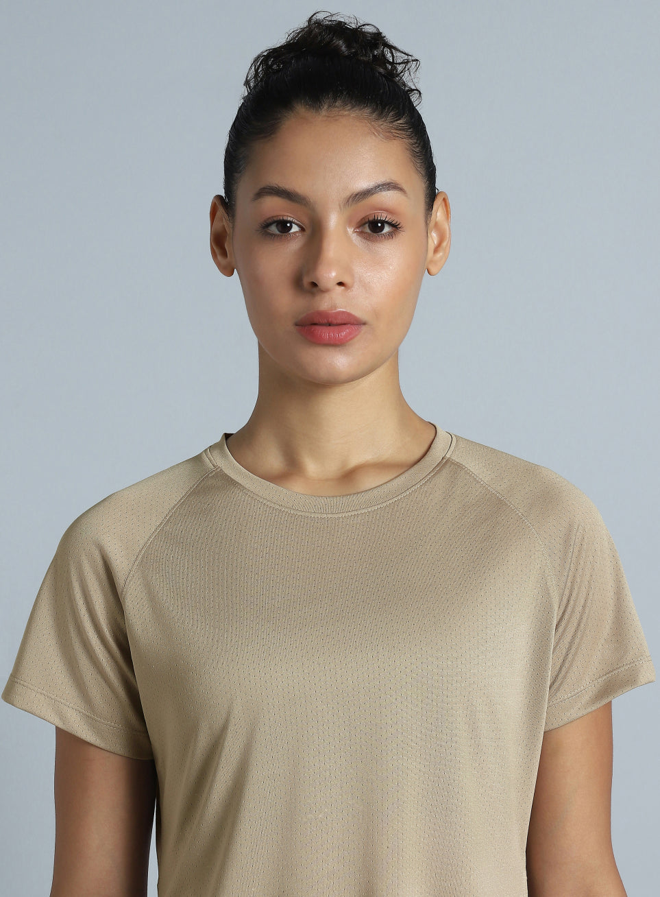 Women's Beige Flow HIIT Top