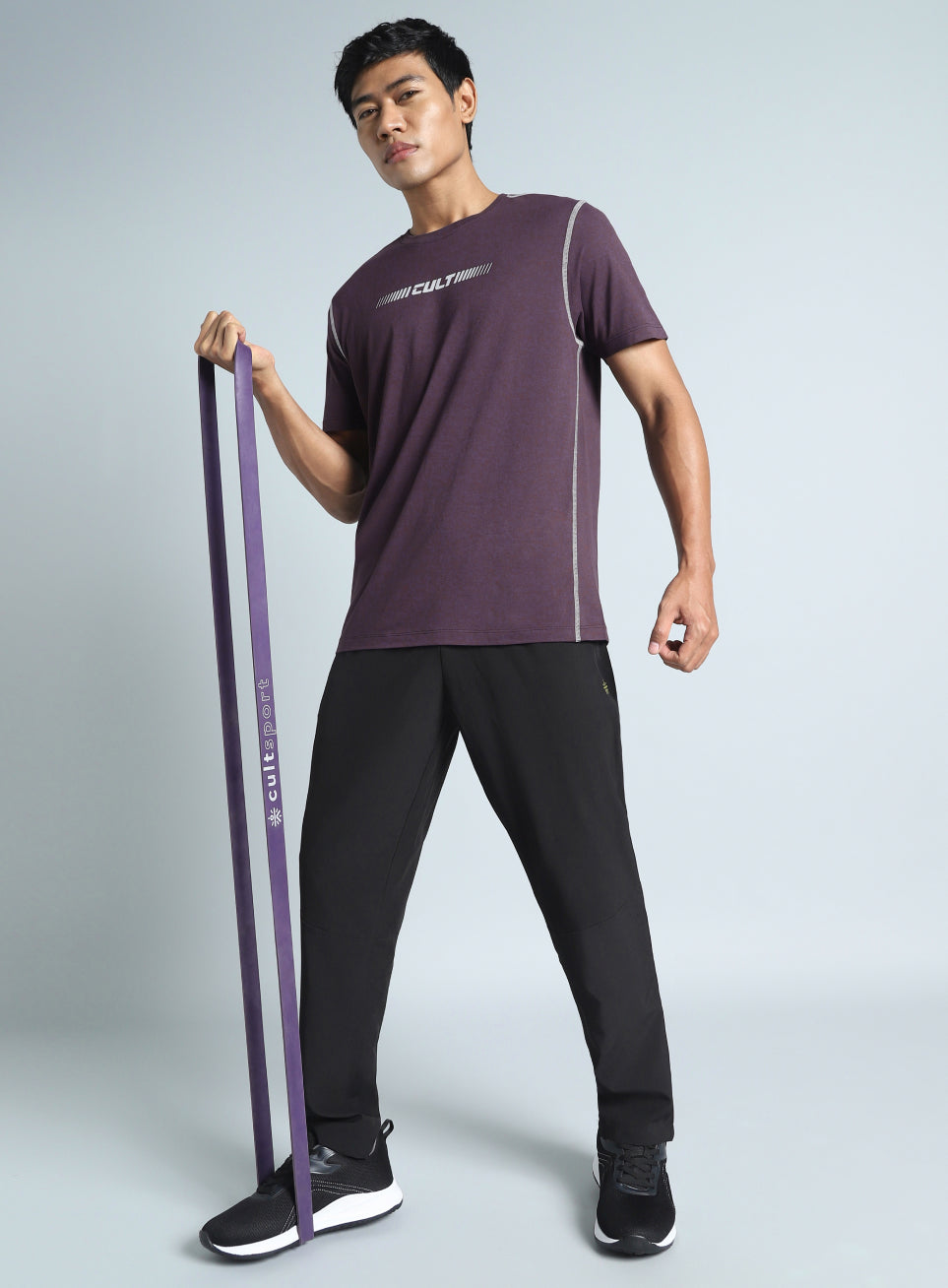 Men's Purple Training HIIT COMFORtech T-shirt