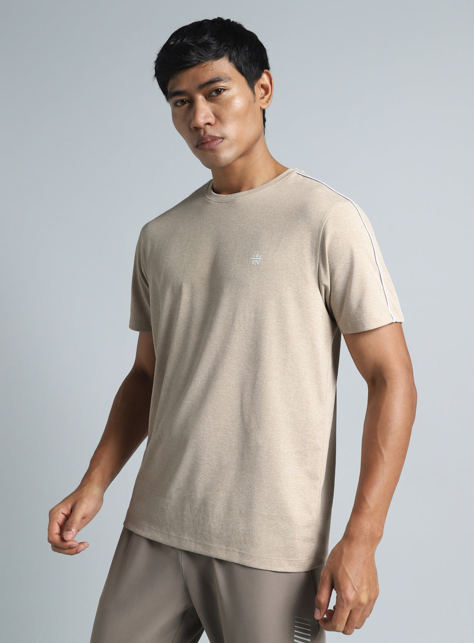 Men's Beige Active Day COMFORtech T-shirt