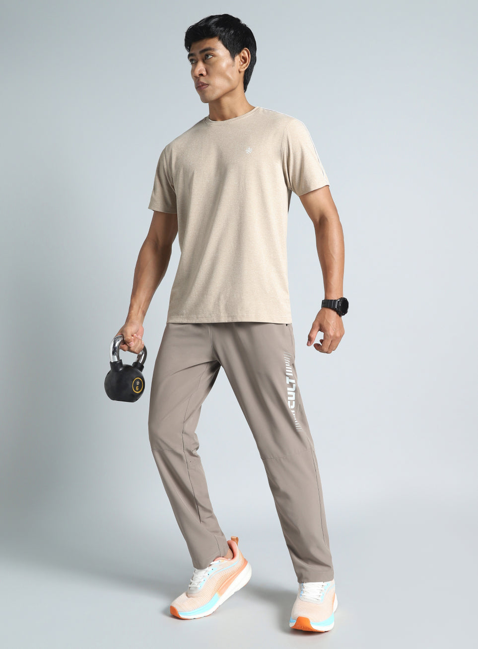 Men's Beige Active Day COMFORtech T-shirt