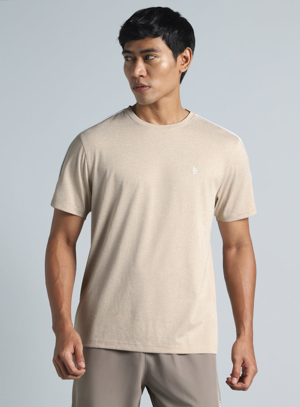 Men's Beige Active Day COMFORtech T-shirt