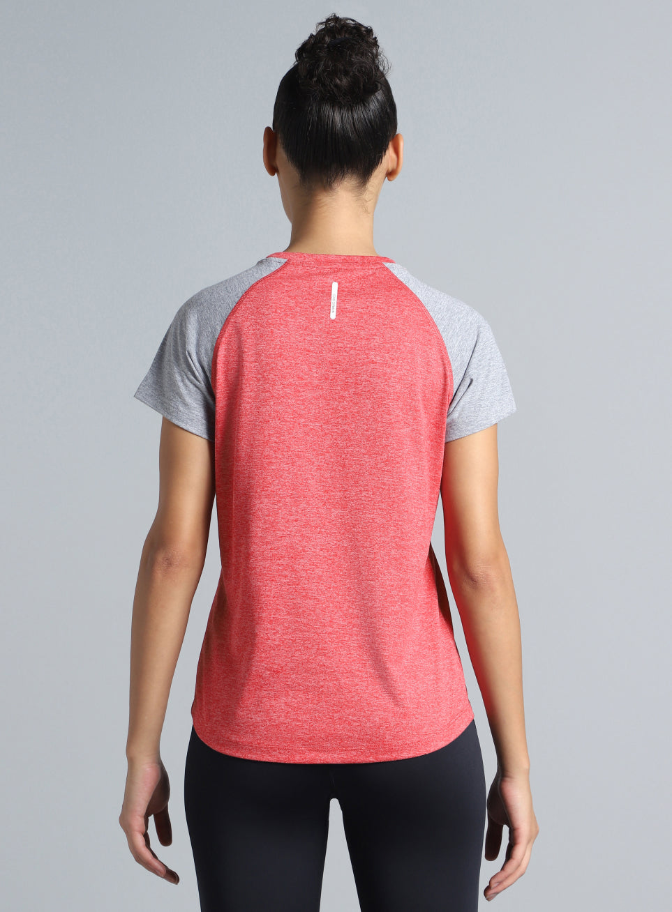 Women's Red Active COMFORtech™Colorblock T-shirt