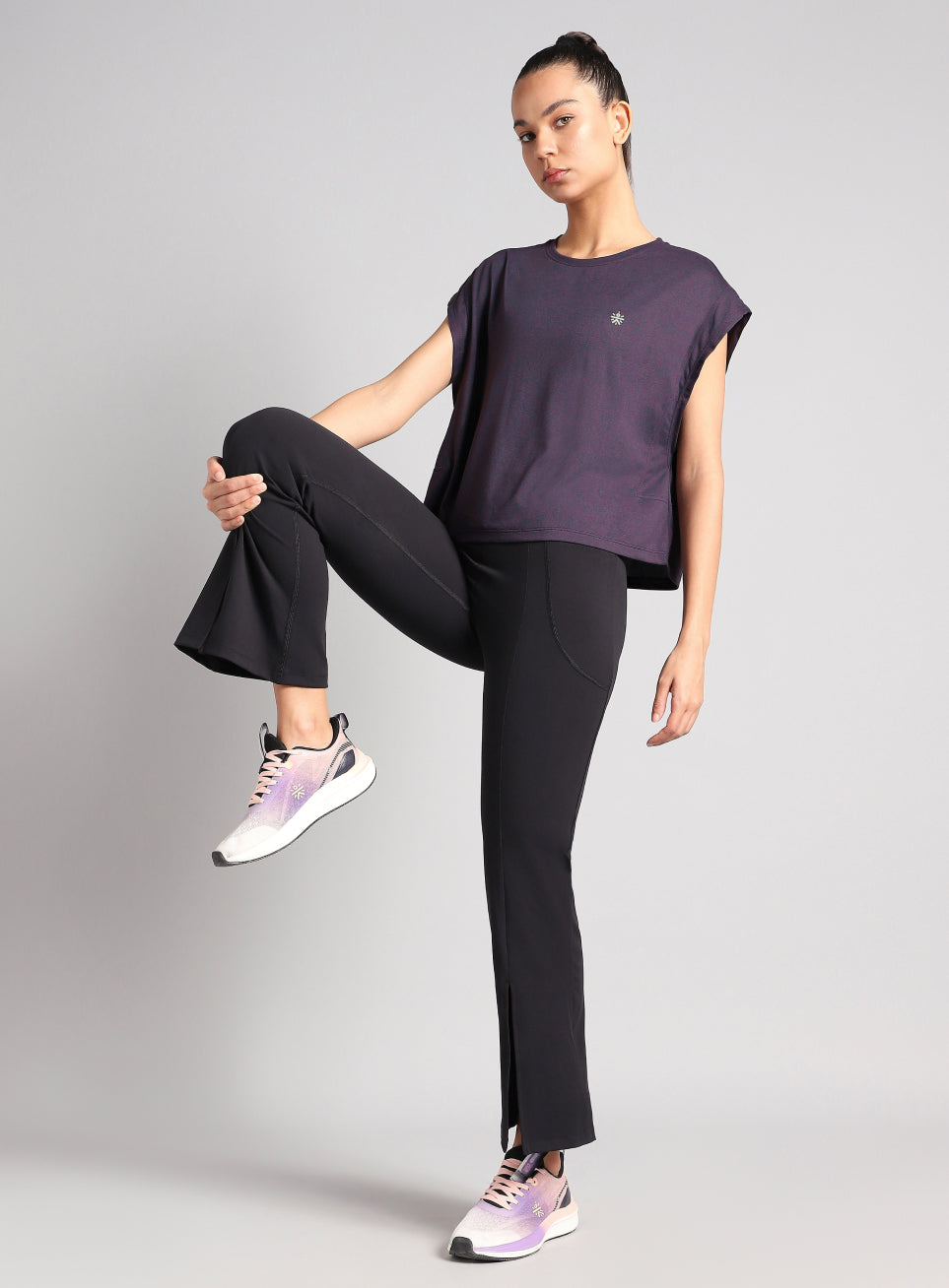 Women's Purple Muscle Flex COMFORtech™ T-shirt