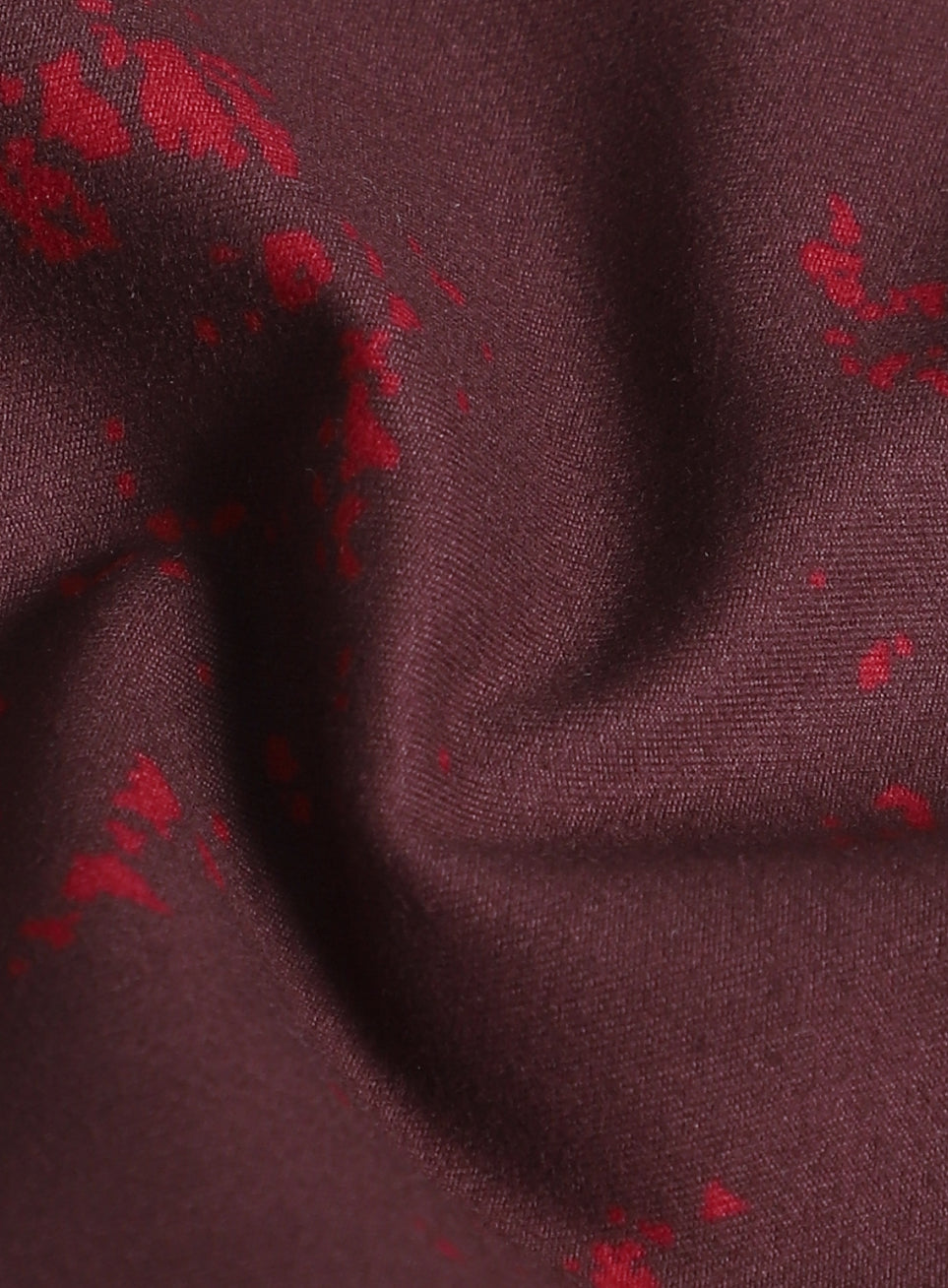 Women's Maroon Printed Train All Day COMFlex Tights