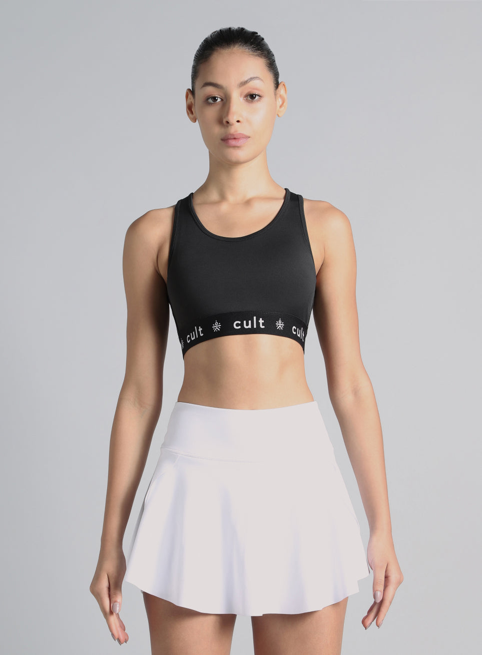 Women's Black Move Easy High Support Sports Bra