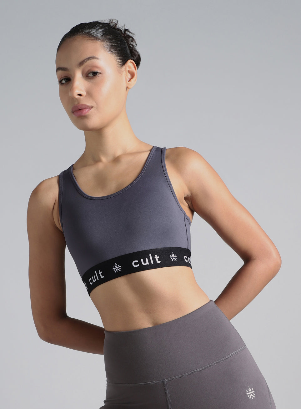 Women's Purple Move Easy High Support Sports Bra