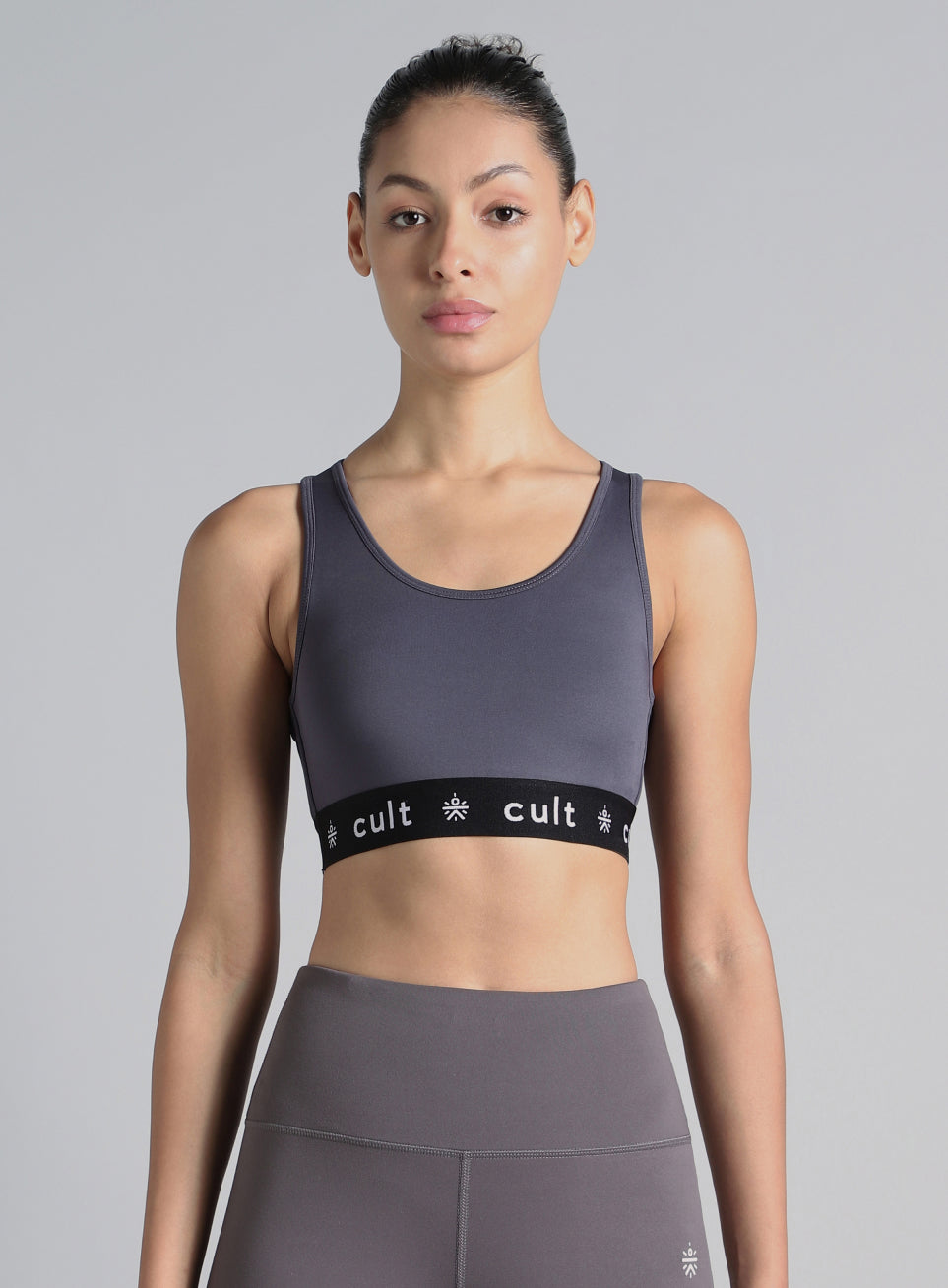 Women's Purple Move Easy High Support Sports Bra