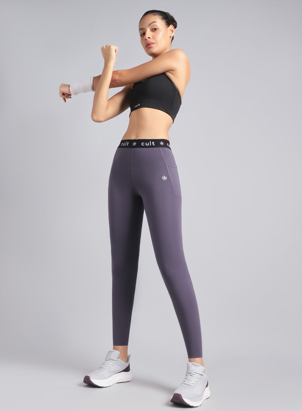 Women's Purple Move Easy COMFlex Tights