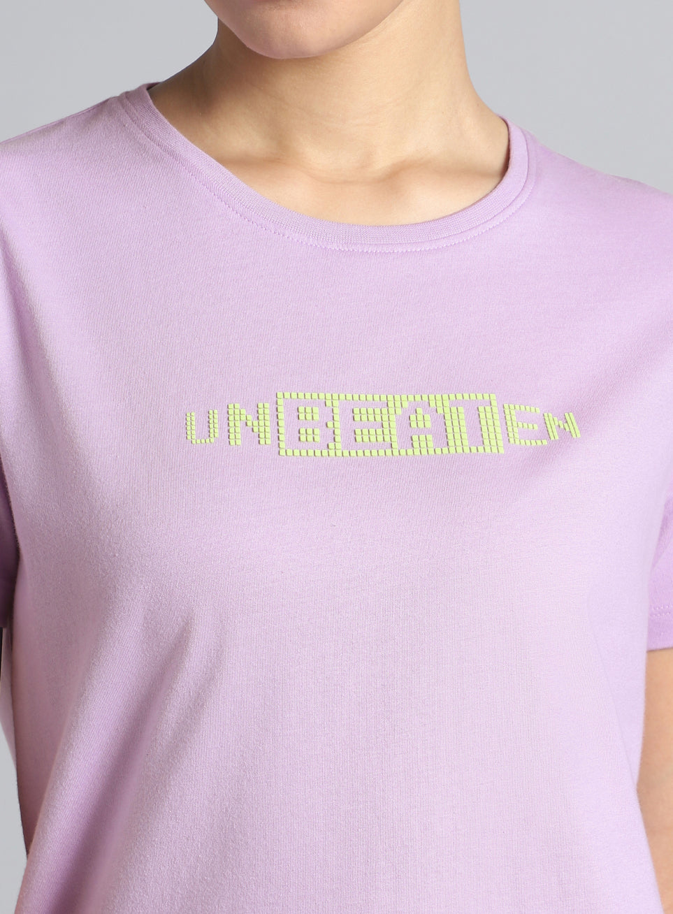 Women's Purple Unbeaten Graphic T-shirt