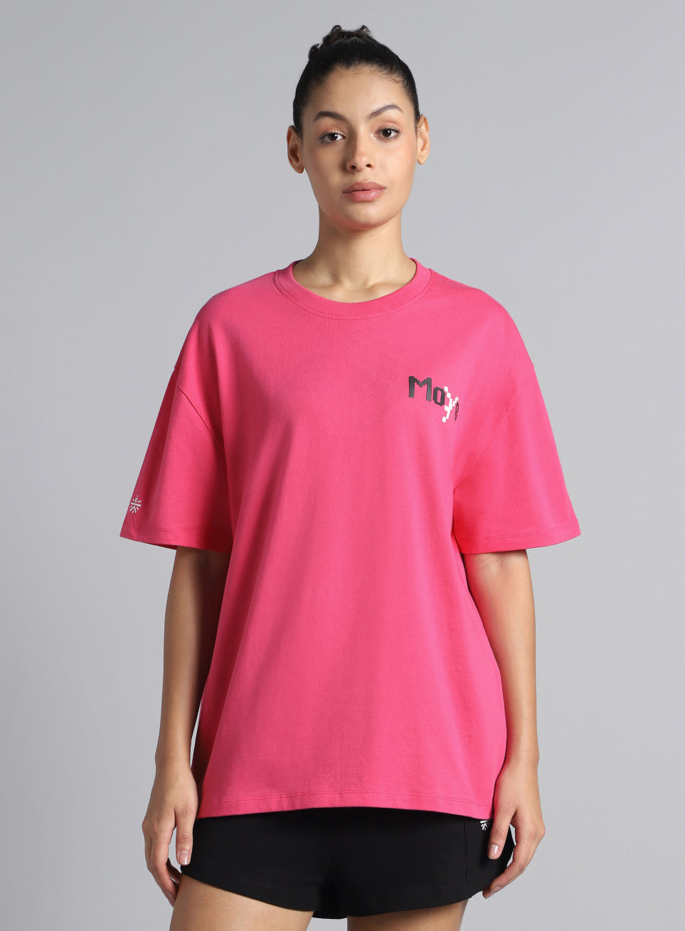 Women's Pink Move Oversized T-shirt