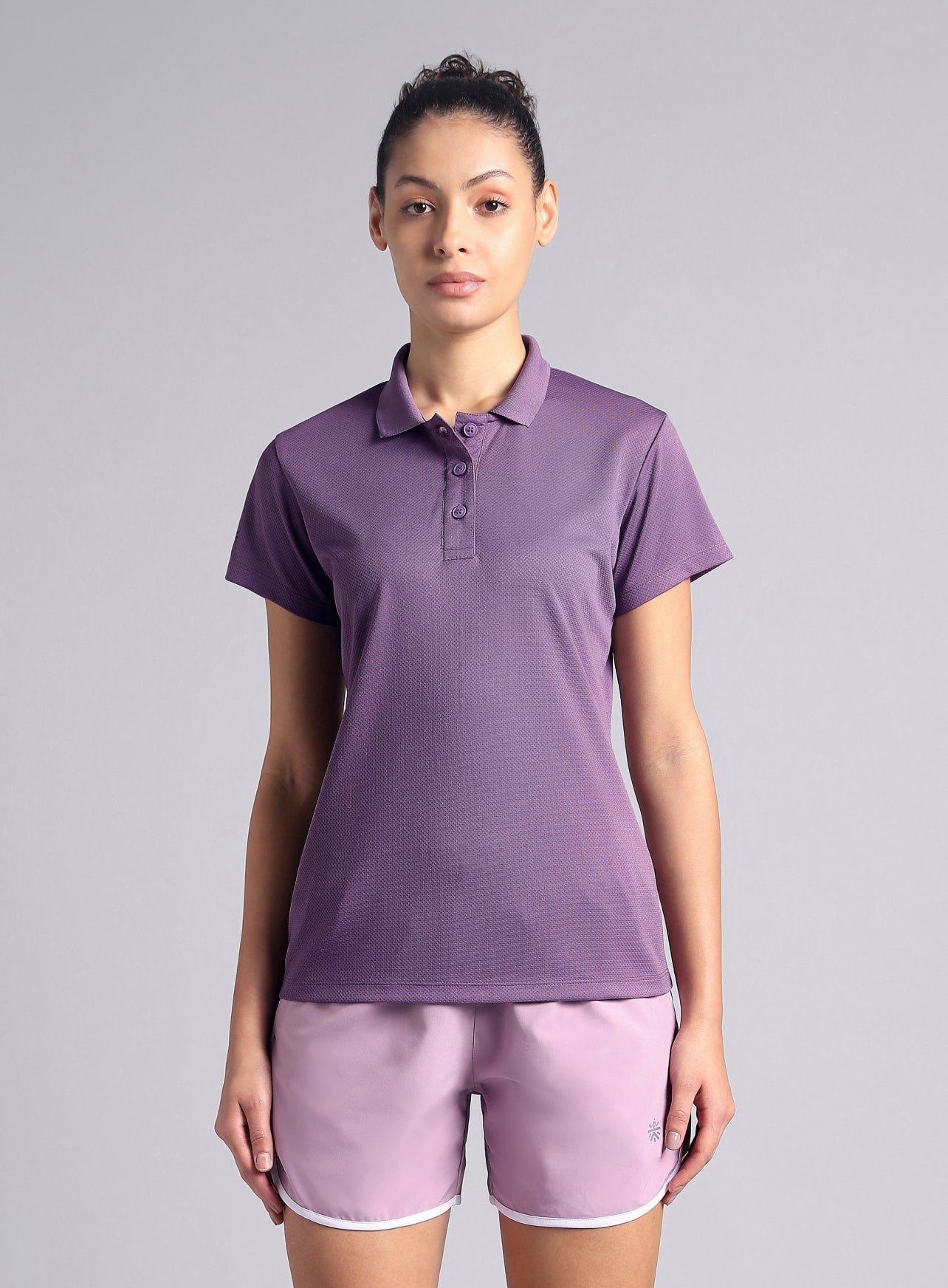 Women's Purple Performance Training Polo