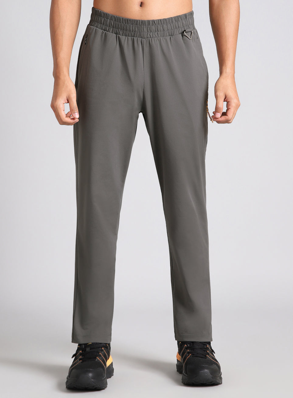 Men's Dark Grey Airport Travel Trackpants