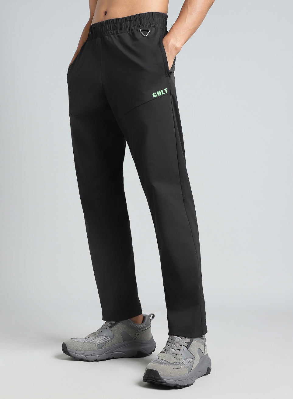 Men's Black Trail Blaze Outdoor Trackpants