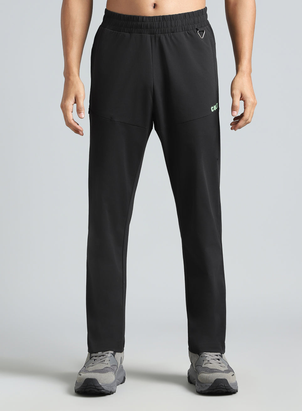 Men's Black Trail Blaze Outdoor Trackpants