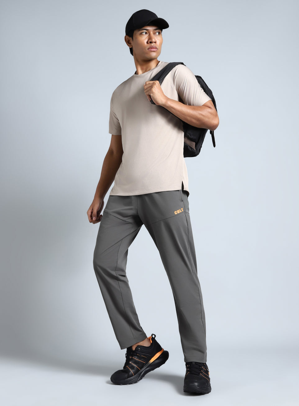 Men's Dark Grey Trail Blaze Outdoor Trackpants