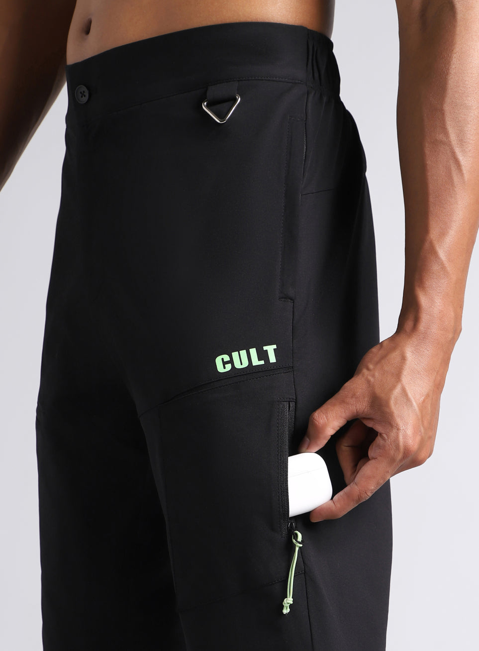 Men's Black Metro Commute Joggers