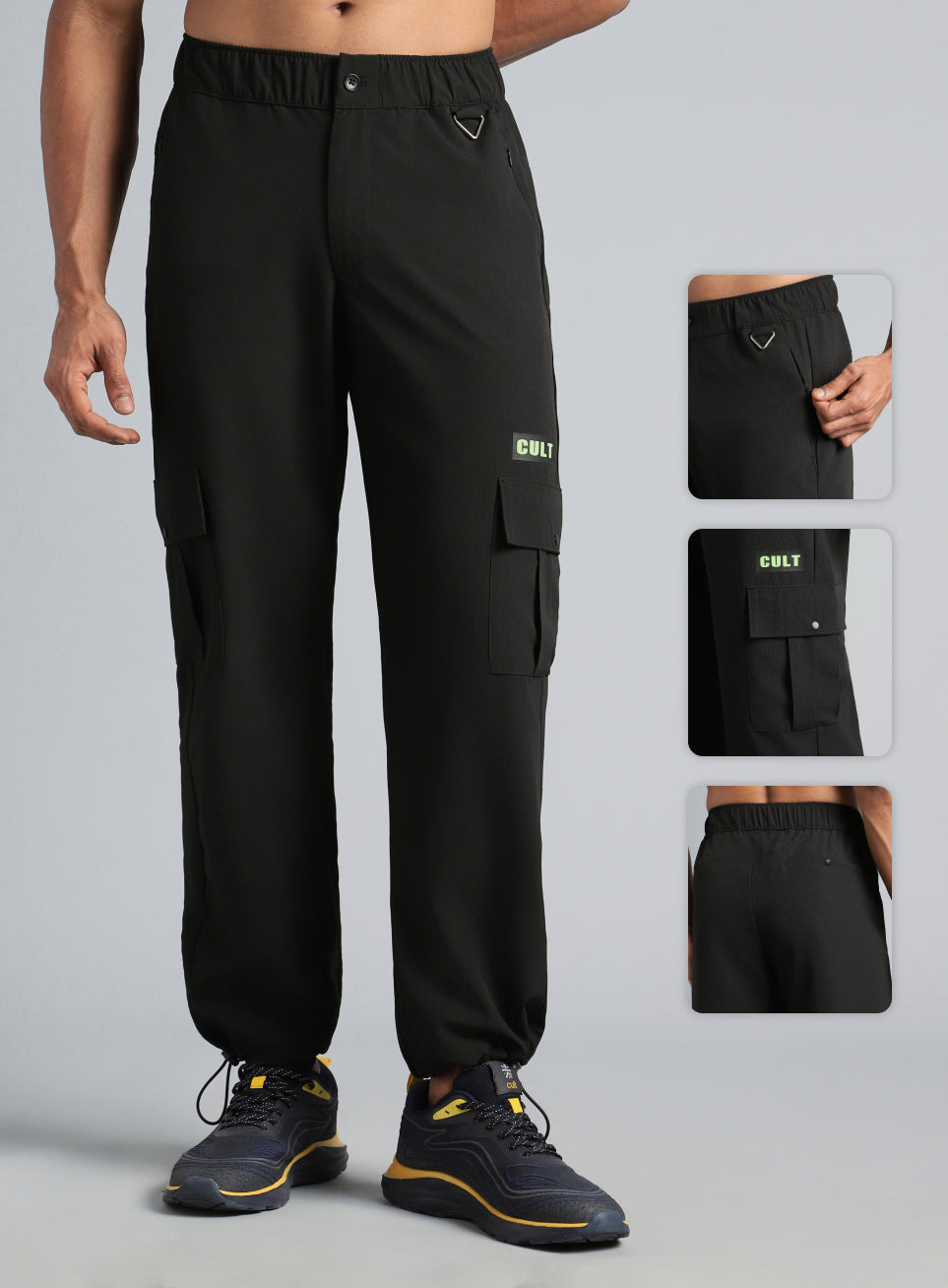 Men's Black Performance Adventure Pants