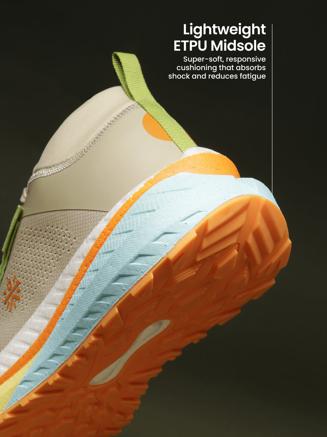 cult Men's GlideMax Trail Running Shoes - Beige