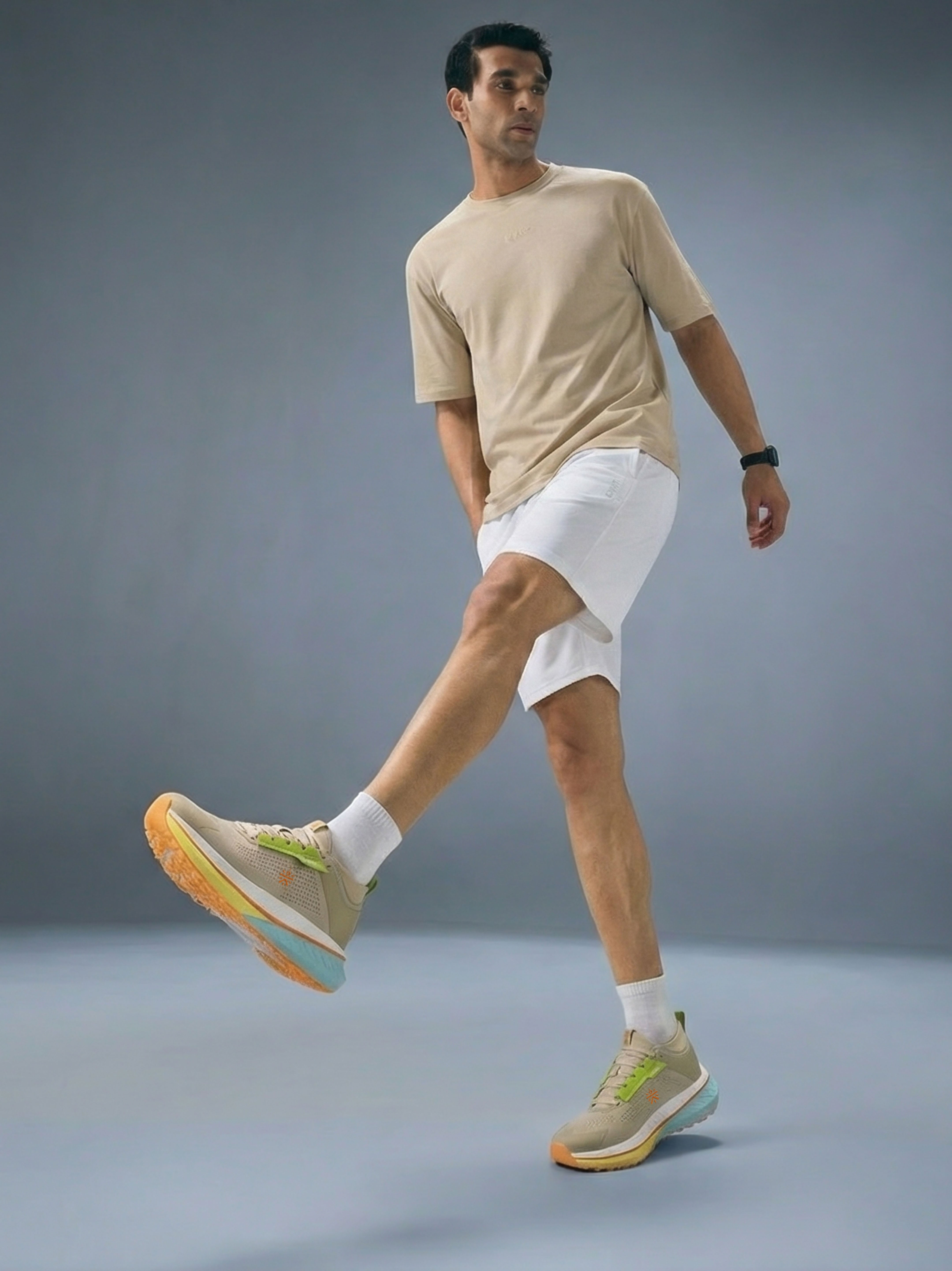 cult Men's GlideMax Running Shoes - Beige