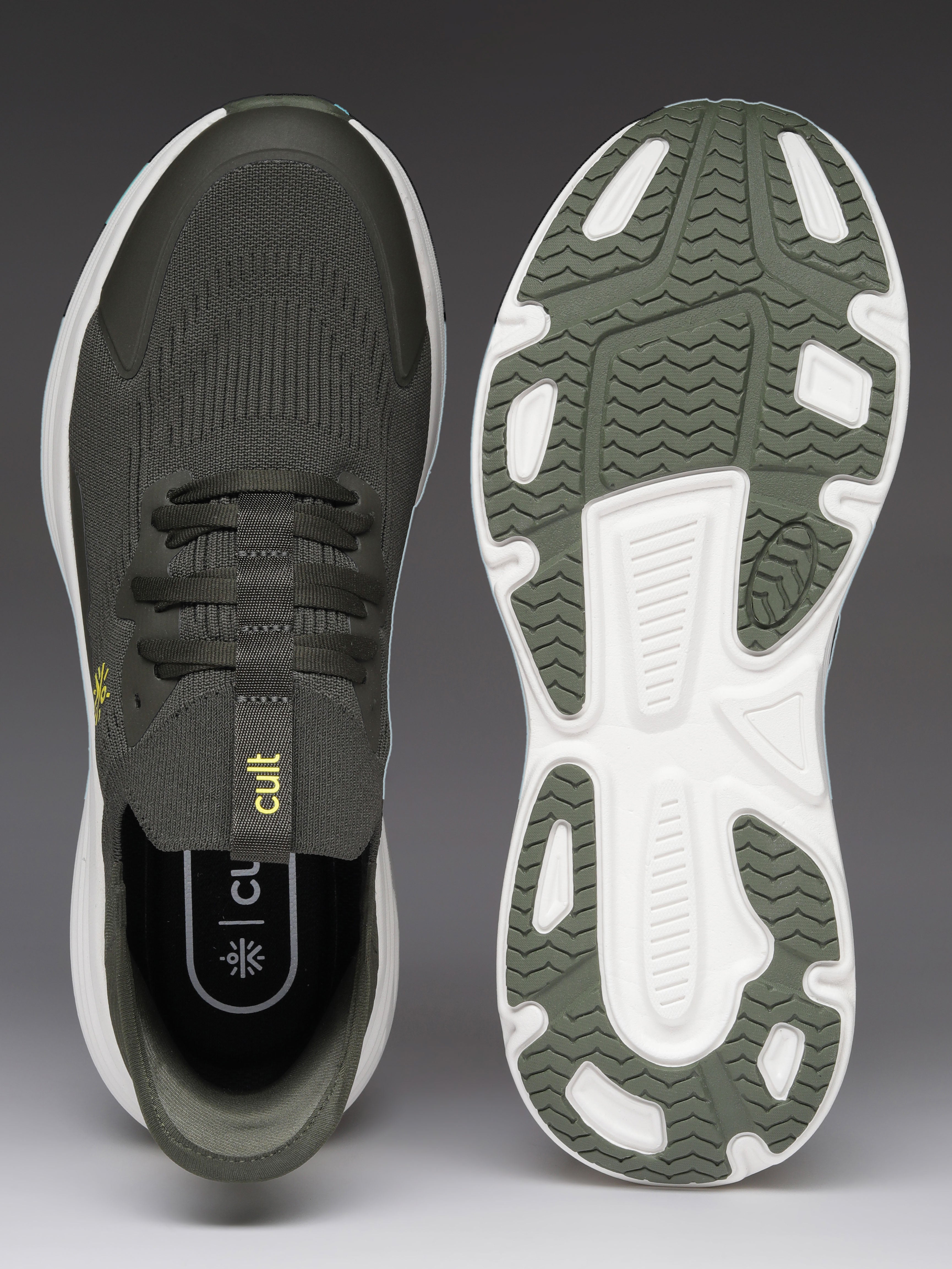 cult Men's PowerShift Walking Shoes - Olive