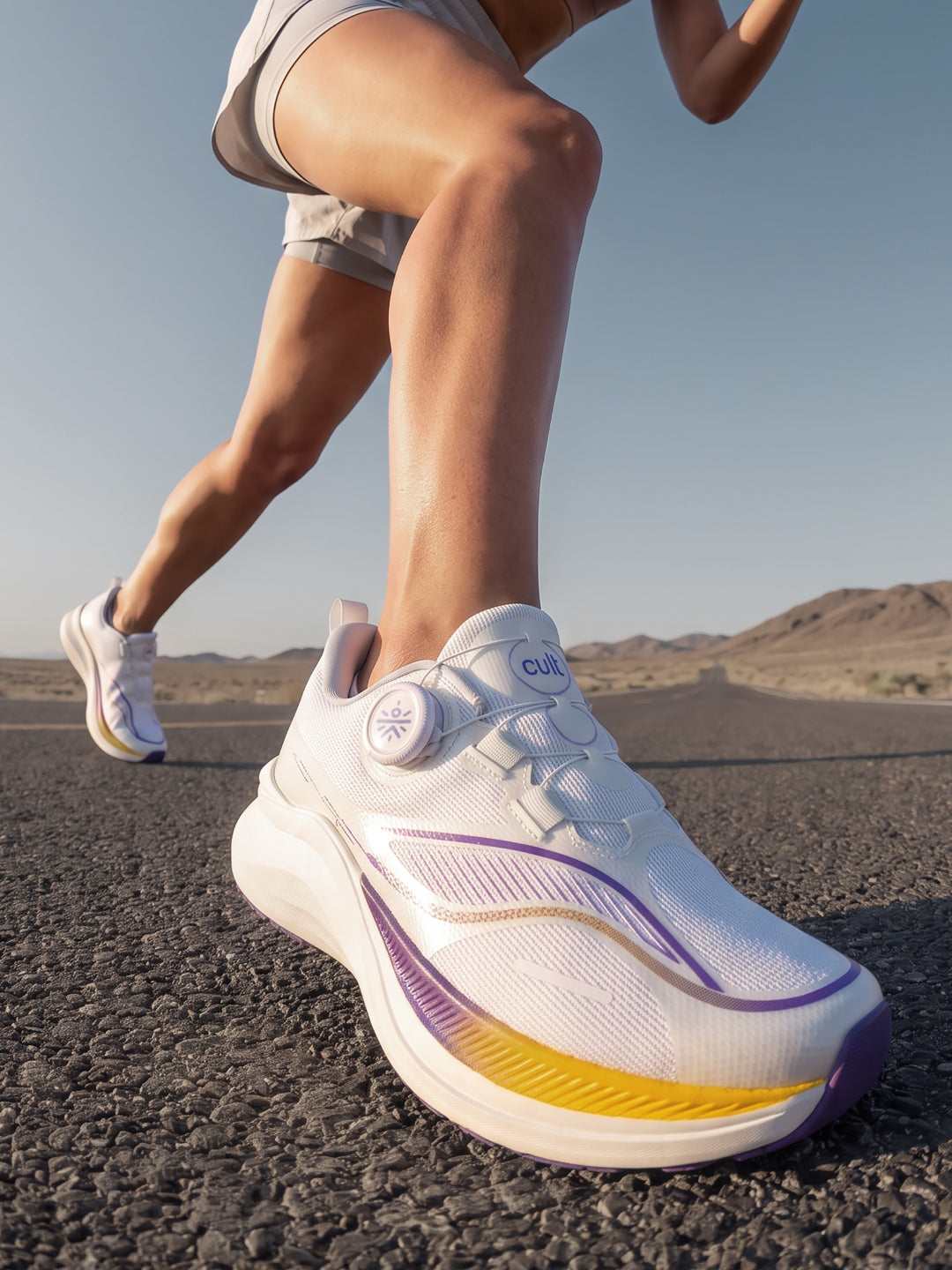 cult Women's PowerPace Running Shoes - White