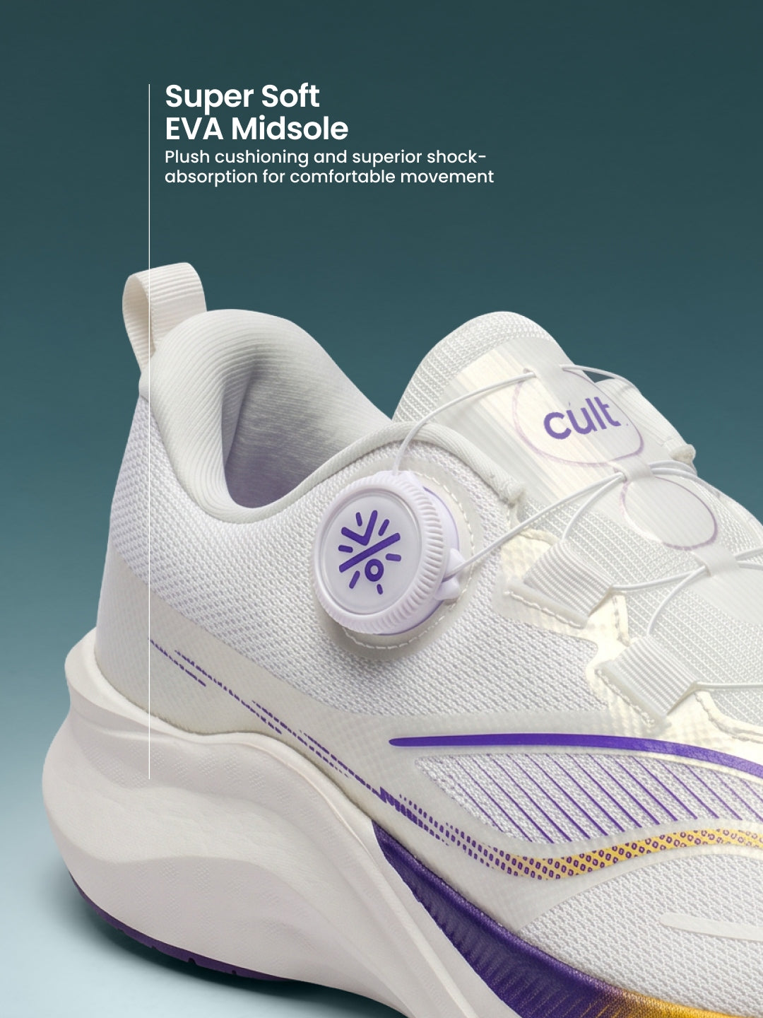 cult Women's PowerPace Running Shoes - White