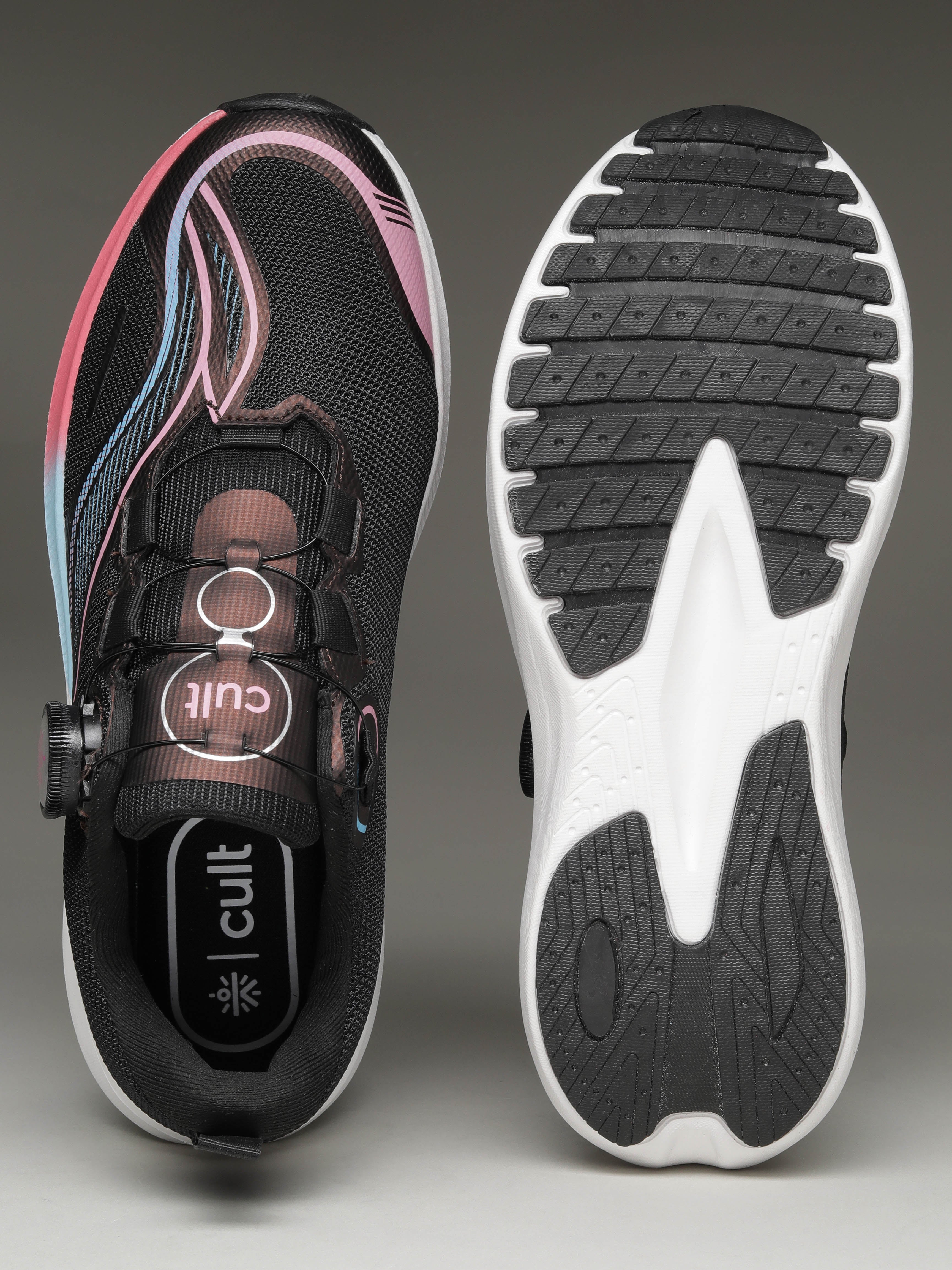 cult Women's PowerPace Running Shoes - Black