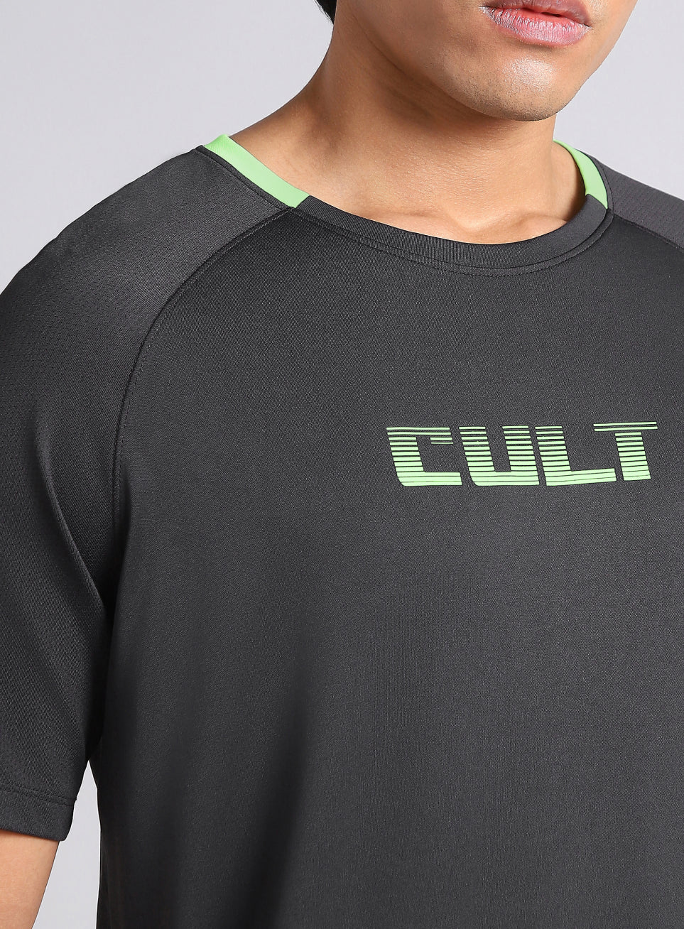 Men's Black HIIT Recycled Poly Performance T-shirt