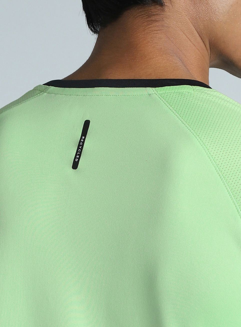 Men's Lime HIIT Recycled Poly Performance T-shirt