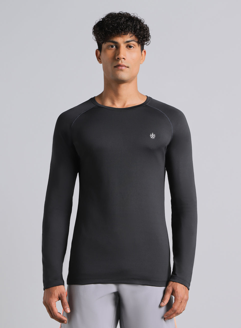 Men's Black Build Up Performance Recycled Poly T-shirt