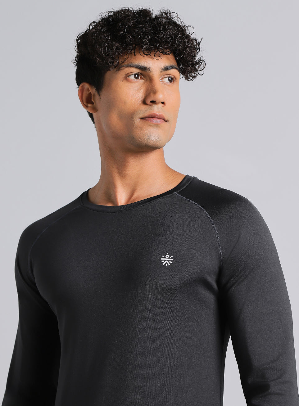 Men's Black Build Up Performance Recycled Poly T-shirt