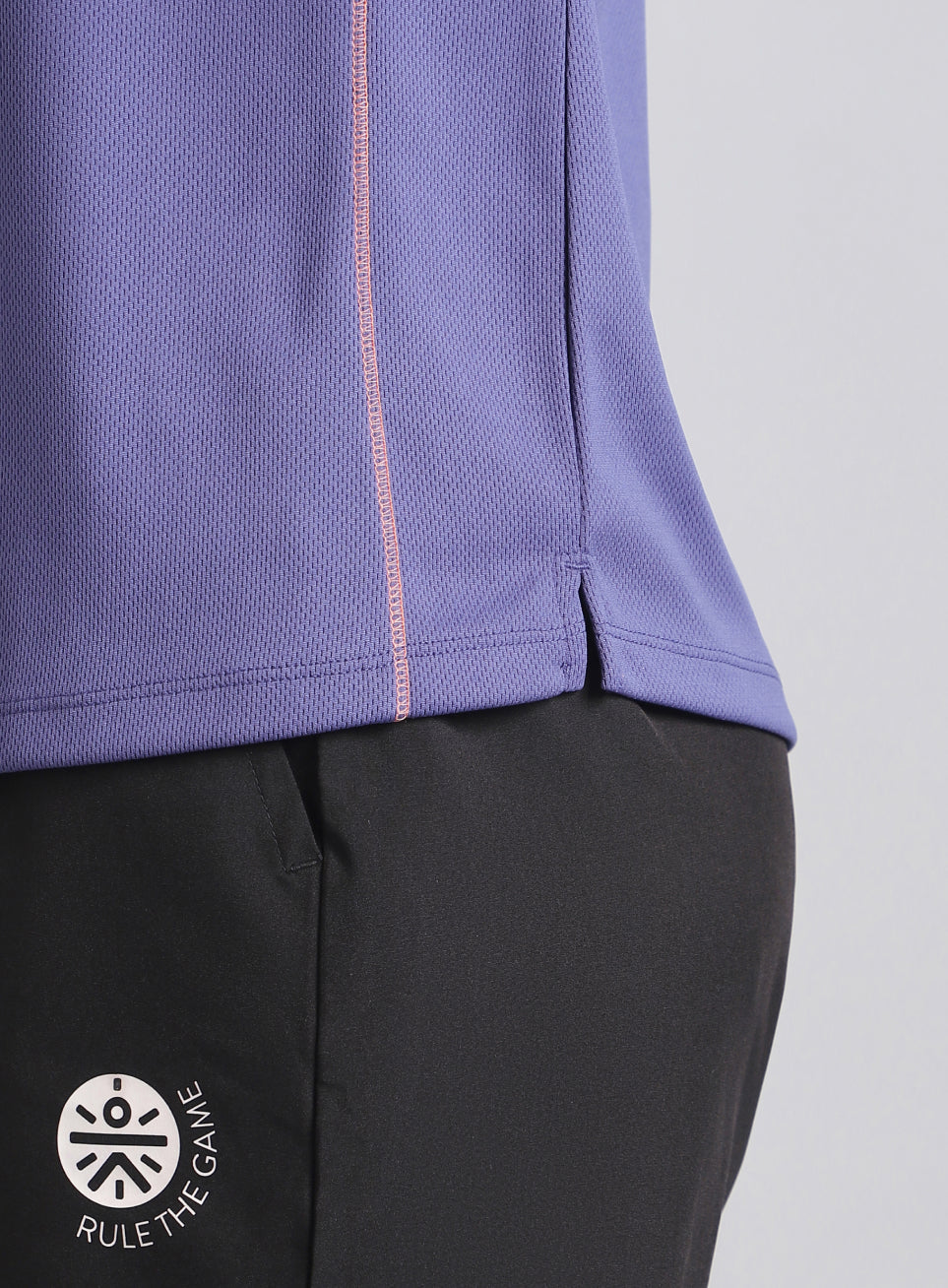 Women's Purple Training Essential Recycled Poly T-shirt