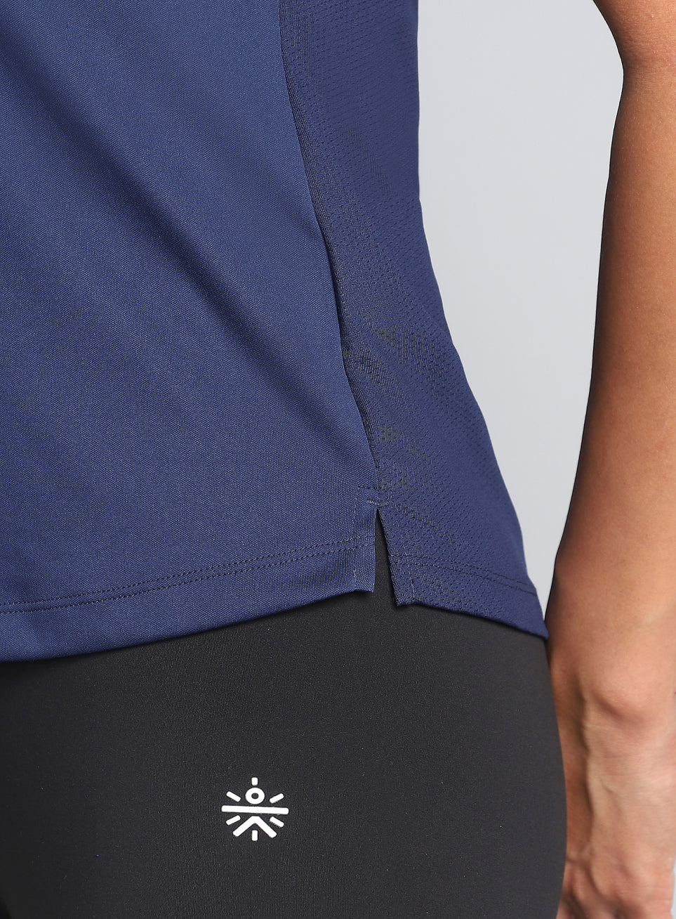 Women's Navy Ultimate Performance Recycled Poly T-shirt