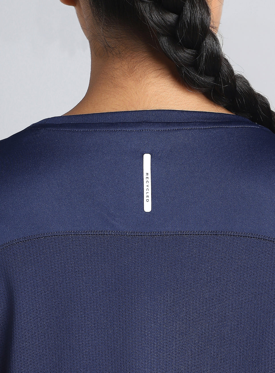 Women's Navy Ultimate Performance Recycled Poly T-shirt