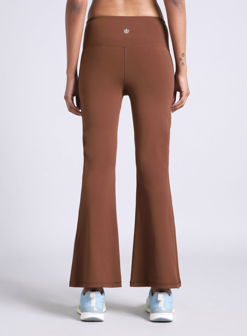 Women's Brown Pilates COMFlex Flare Pants