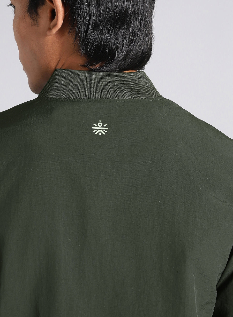 Men's Forest Green Bomber Jacket