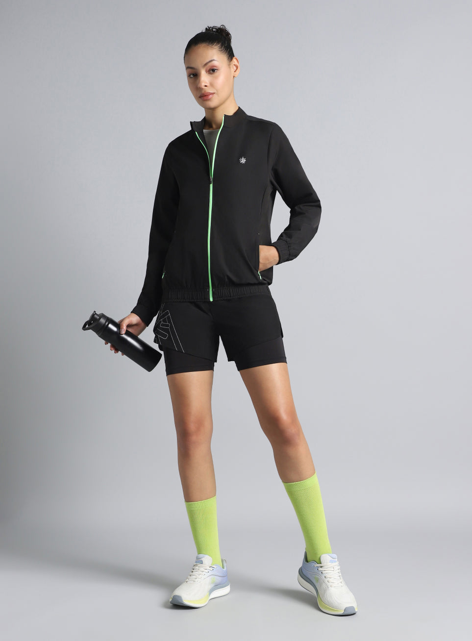 Women's Black Runner's Pro Lightweight Jacket