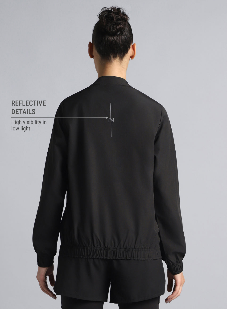 Women's Black Runner's Pro Lightweight Jacket