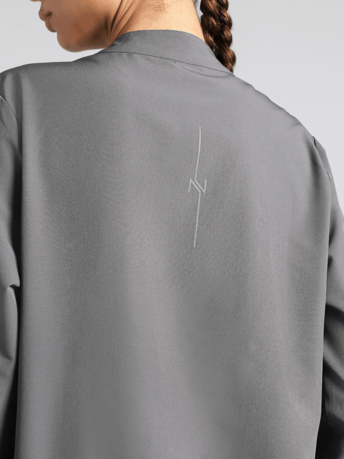 Women's Grey Runner's Pro Lightweight Jacket