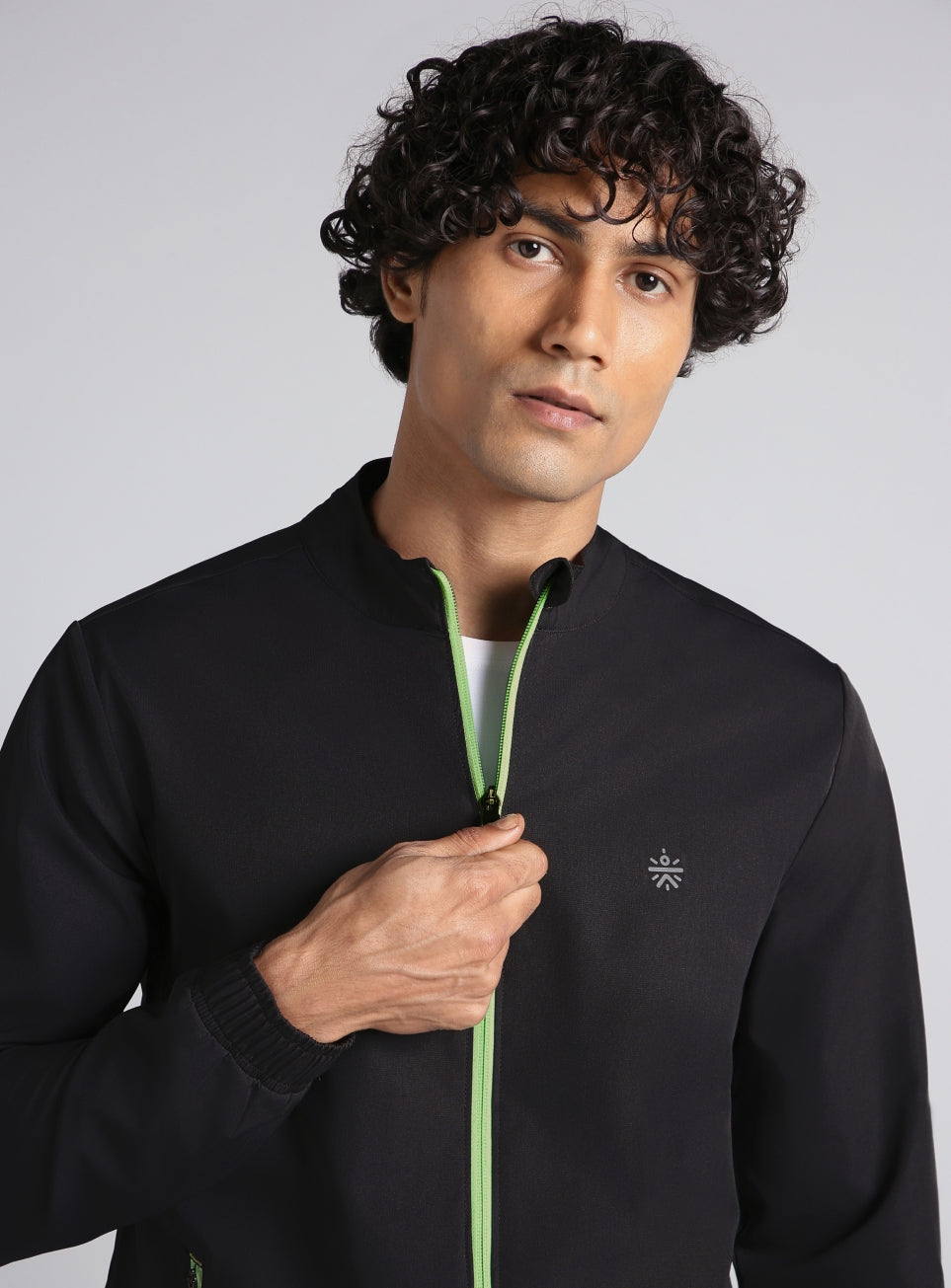Men's Grey Run Impact Lightweight Jacket
