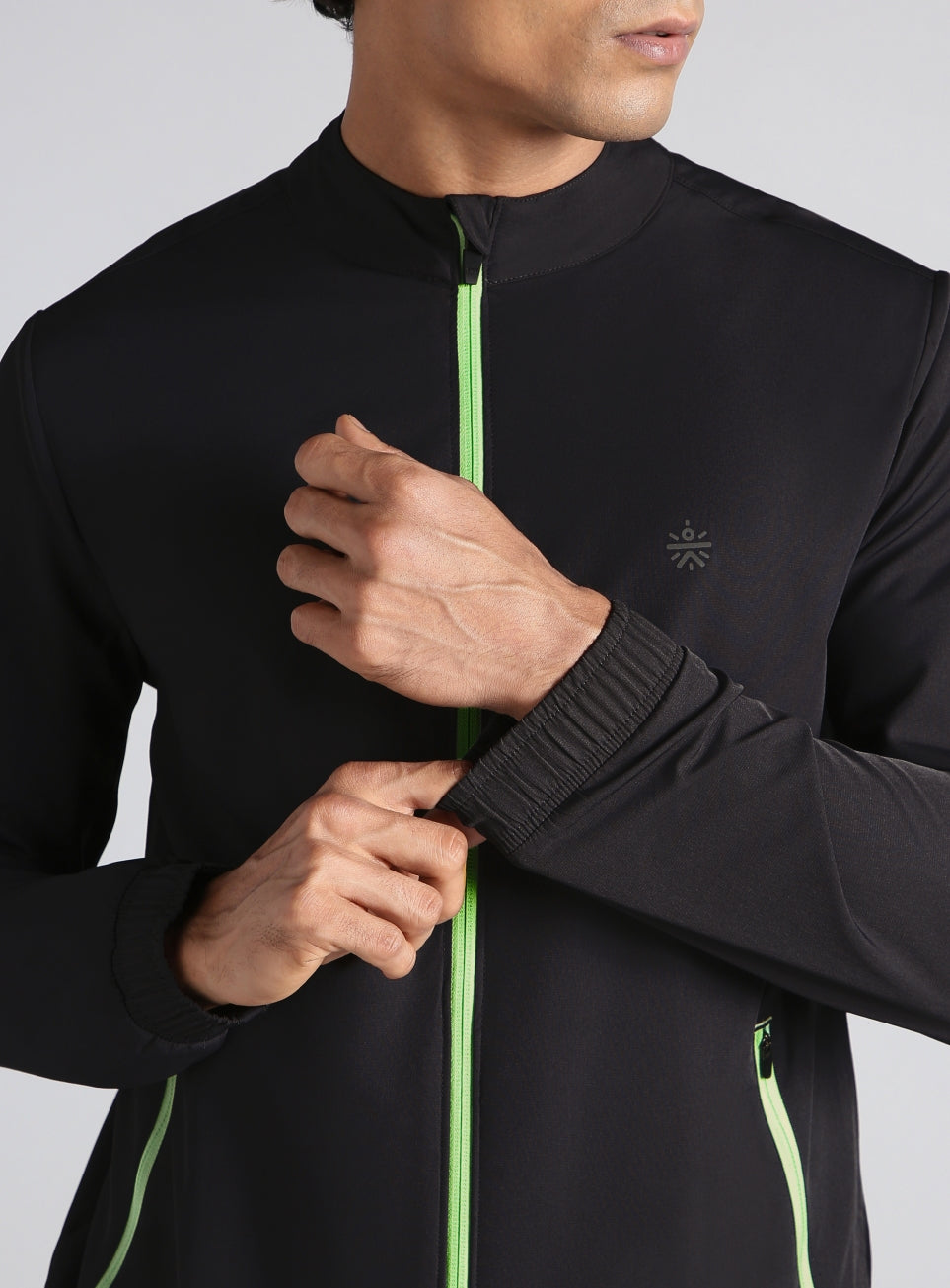 Men's Grey Run Impact Lightweight Jacket