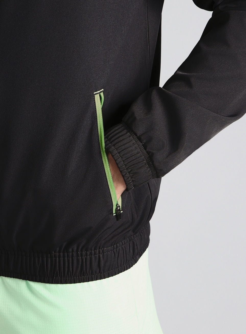 Men's Grey Run Impact Lightweight Jacket