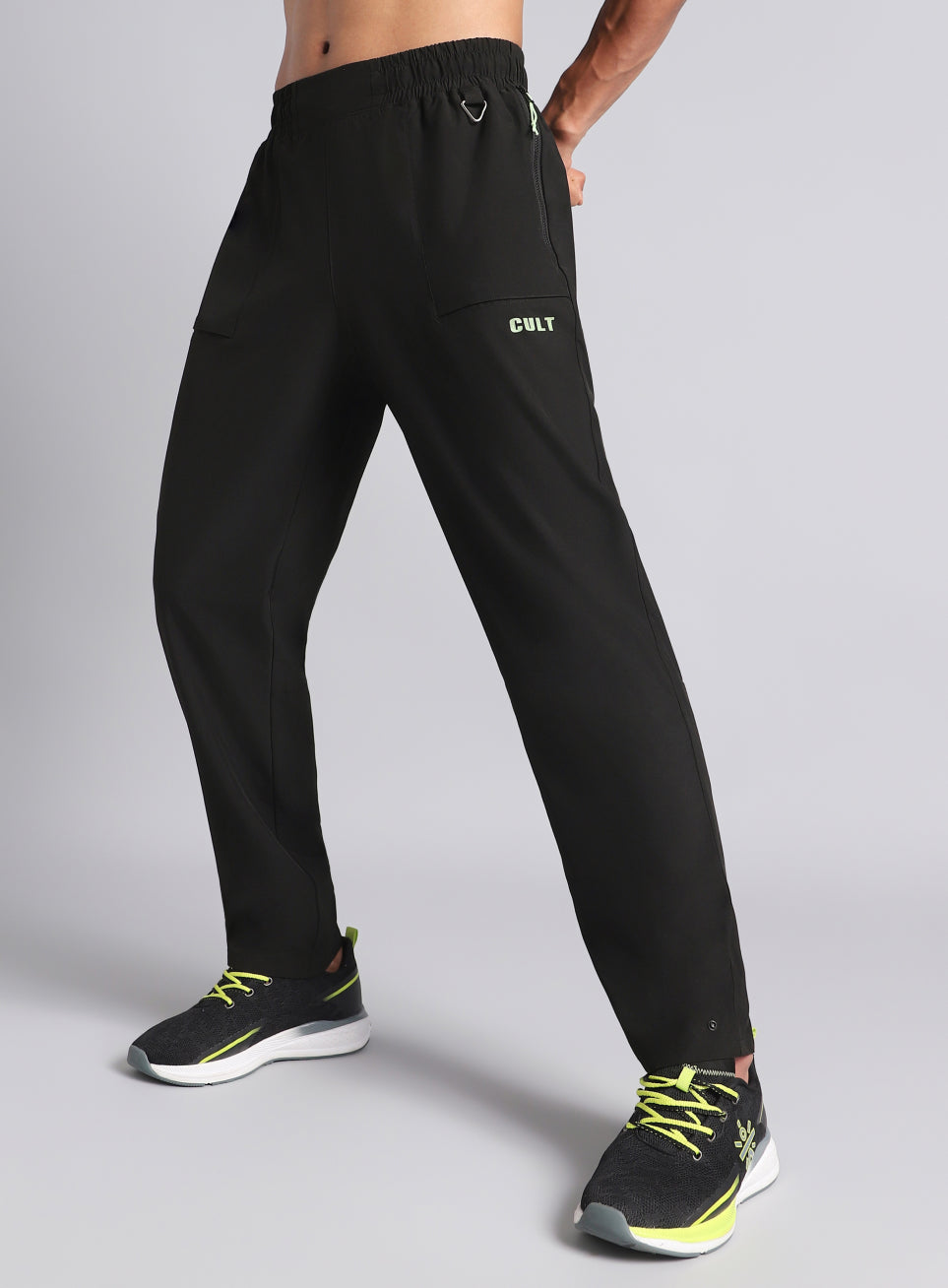 Men's Black City Commuter Trackpants