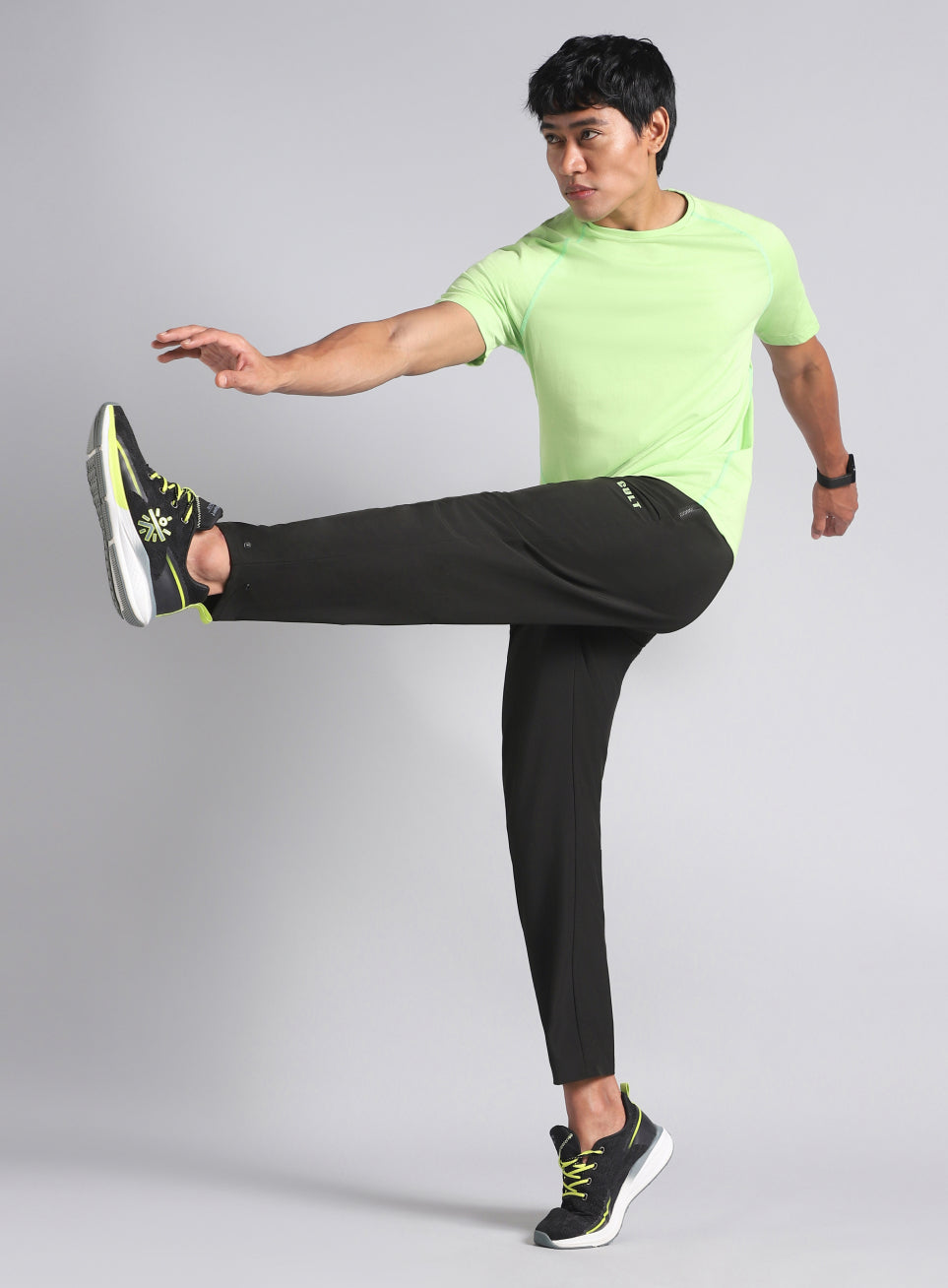 Men's Black City Commuter Trackpants