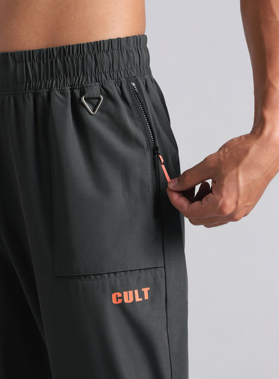 Men's Dark Grey City Commuter Trackpants